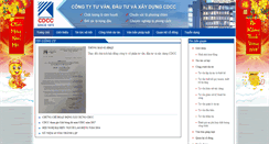 Desktop Screenshot of cdcc.com.vn